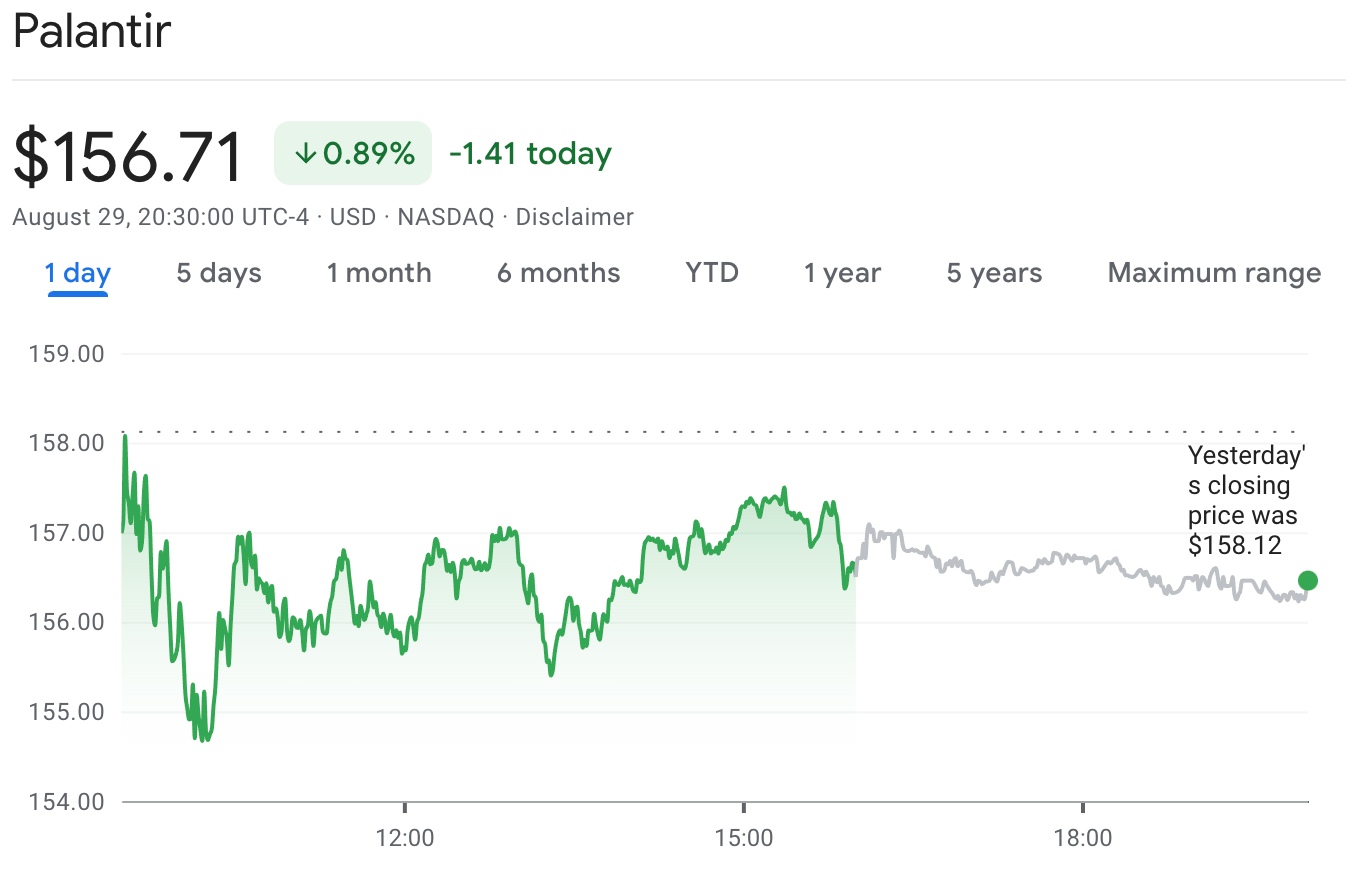 Palantir Stock